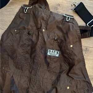 Dan's Briarproof Brown Hunting Bib Overalls